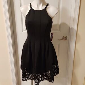 Vince Camuto size 8 new with tags black dress